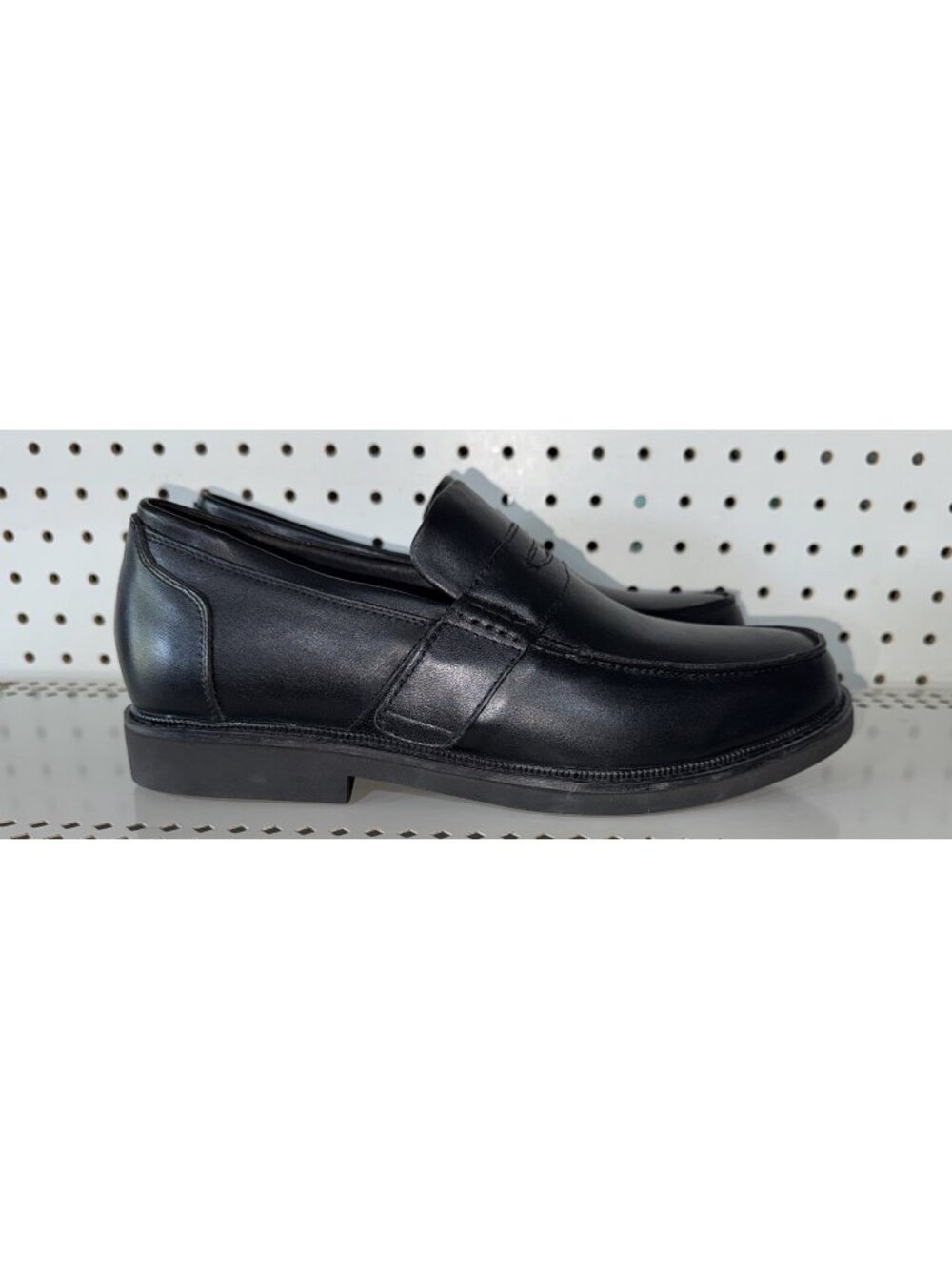 Apex Lexington Mens Leather Diabetic Orthopedic Strap Loafers Shoes Size 10 WIDE